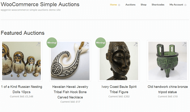 Online Auction Application