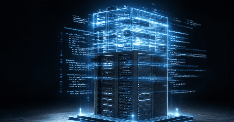 Infrastructure as Code diagram for automated server deployment